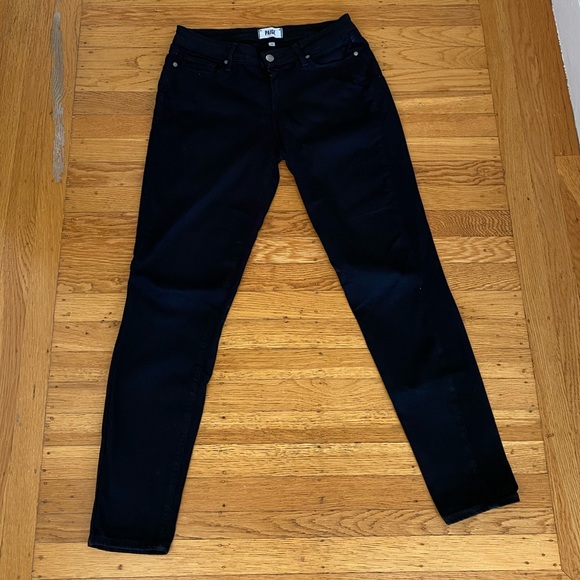Paige Verdugo Ultra Skinny Black Jeans - size 29 - Picture 1 of 4